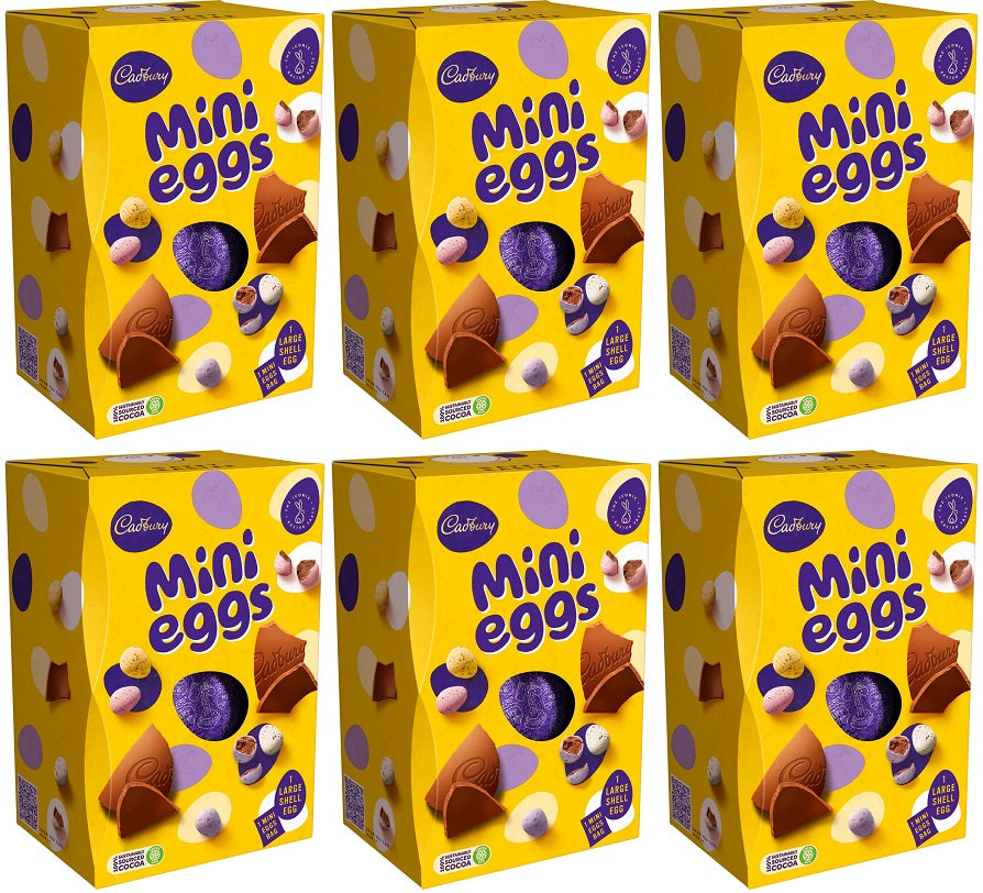 6 x Cadbury Mini Eggs Traditional Egg - 181g