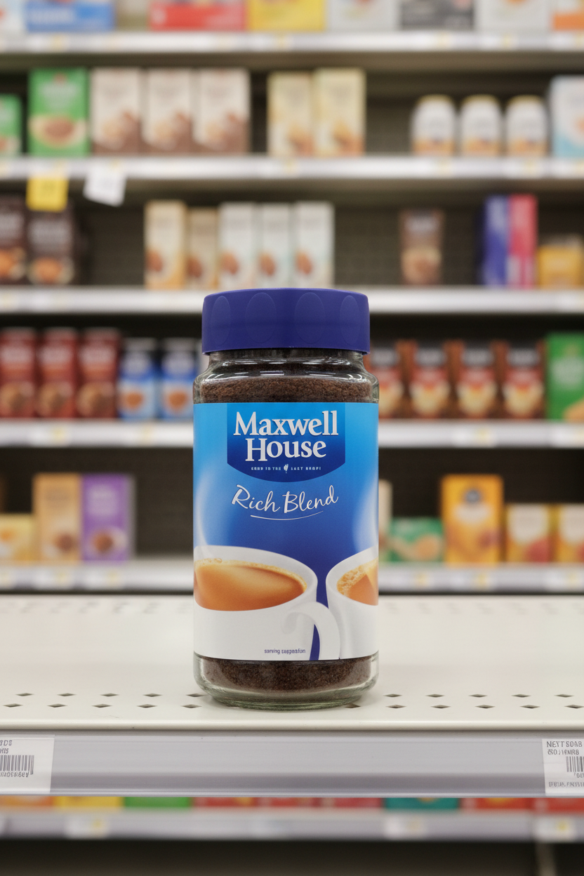 6 x Maxwell House Rich Blend Instant Coffee 200G