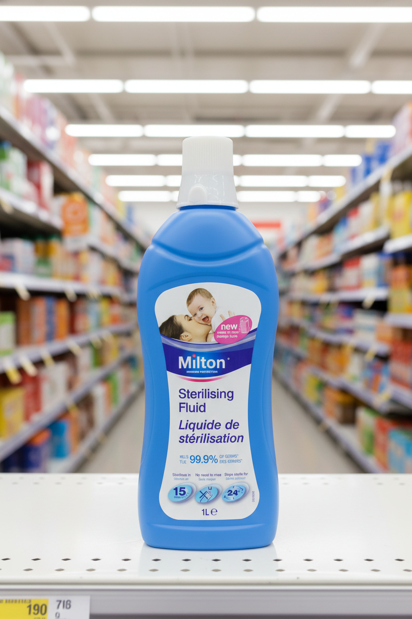 6 x Milton Sterilising Fluid 1L
