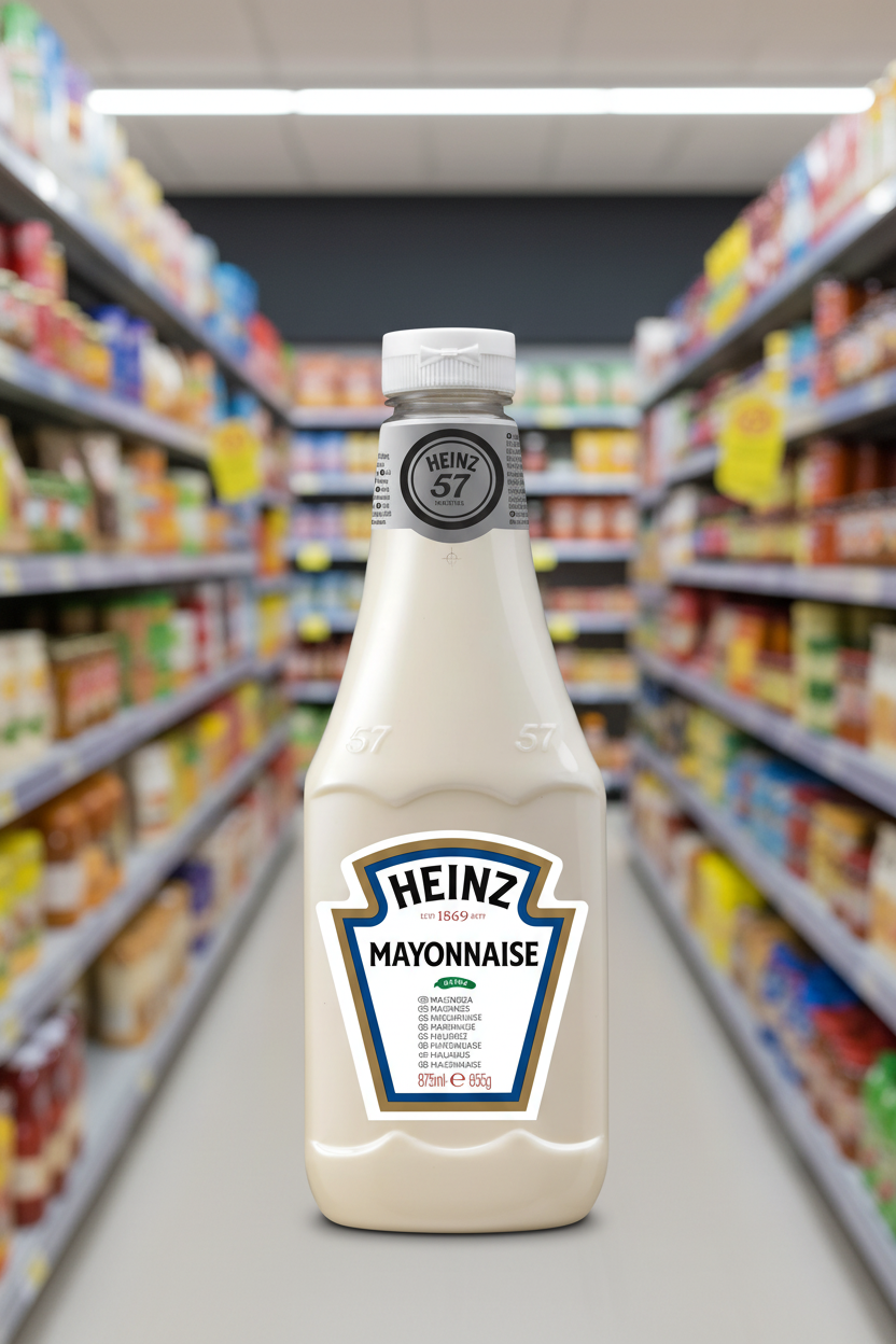 Heinz Real Mayonnaise 875Ml X 1