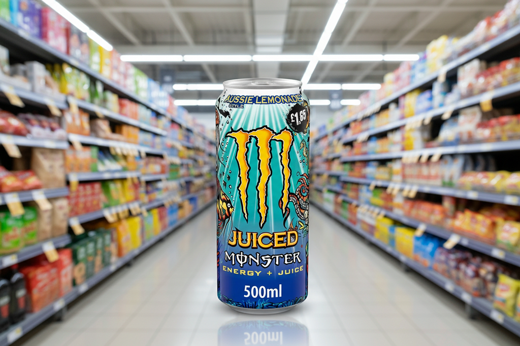 12 x Monster Energy Juiced Aussie Lemonade Style 500Ml