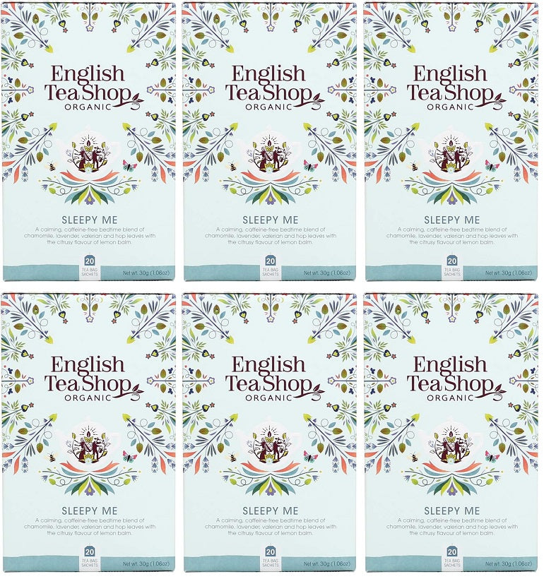 6 x English Tea Shop Sleepy Me Wellness - 20Bags