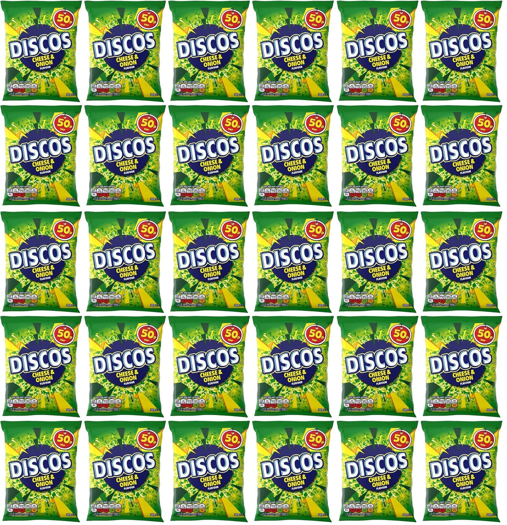 30 x Kp Discos Cheese & Onion - 30GM