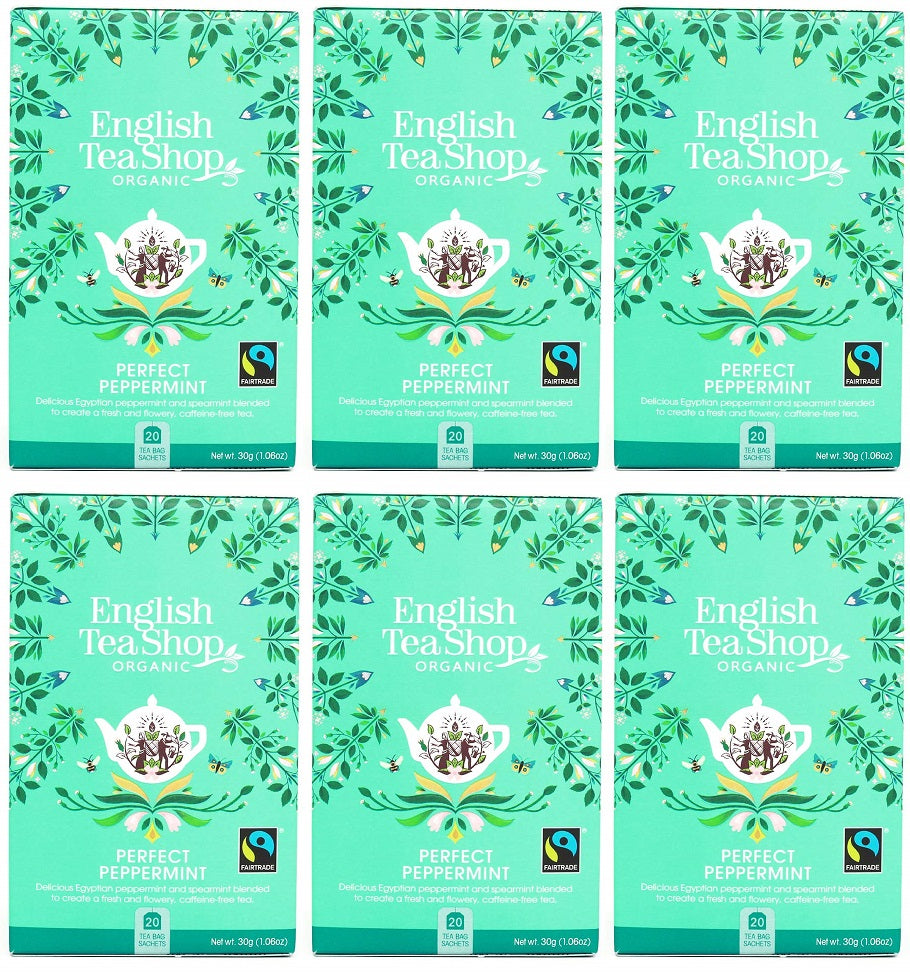 6 x English Tea Shop Perfect Peppermint - 20Bags