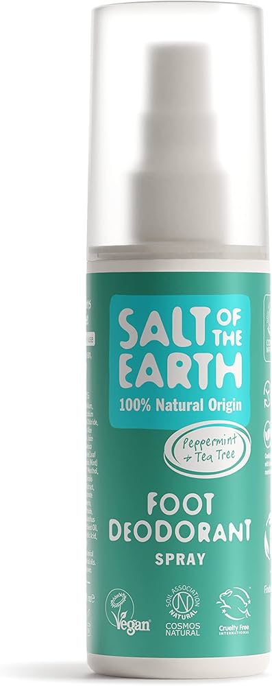 Salt of the Earth P/mint & Tea Tree Foot Deo Spray - 100ml