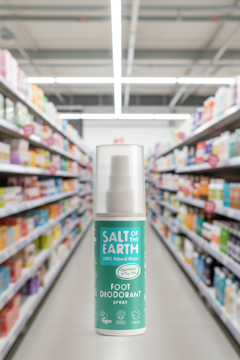 Salt of the Earth P/mint & Tea Tree Foot Deo Spray - 100ml