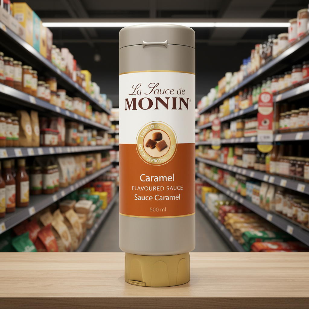 6 x Monin Caramel Sauce 500Ml