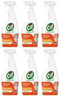 6 x Cif  Kitchen Spray Cleanboost 700 Ml