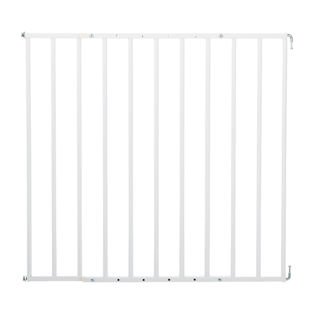 Clippasafe No Trip Metal Stair Gate 60-107cm Secure Baby Safety Gate