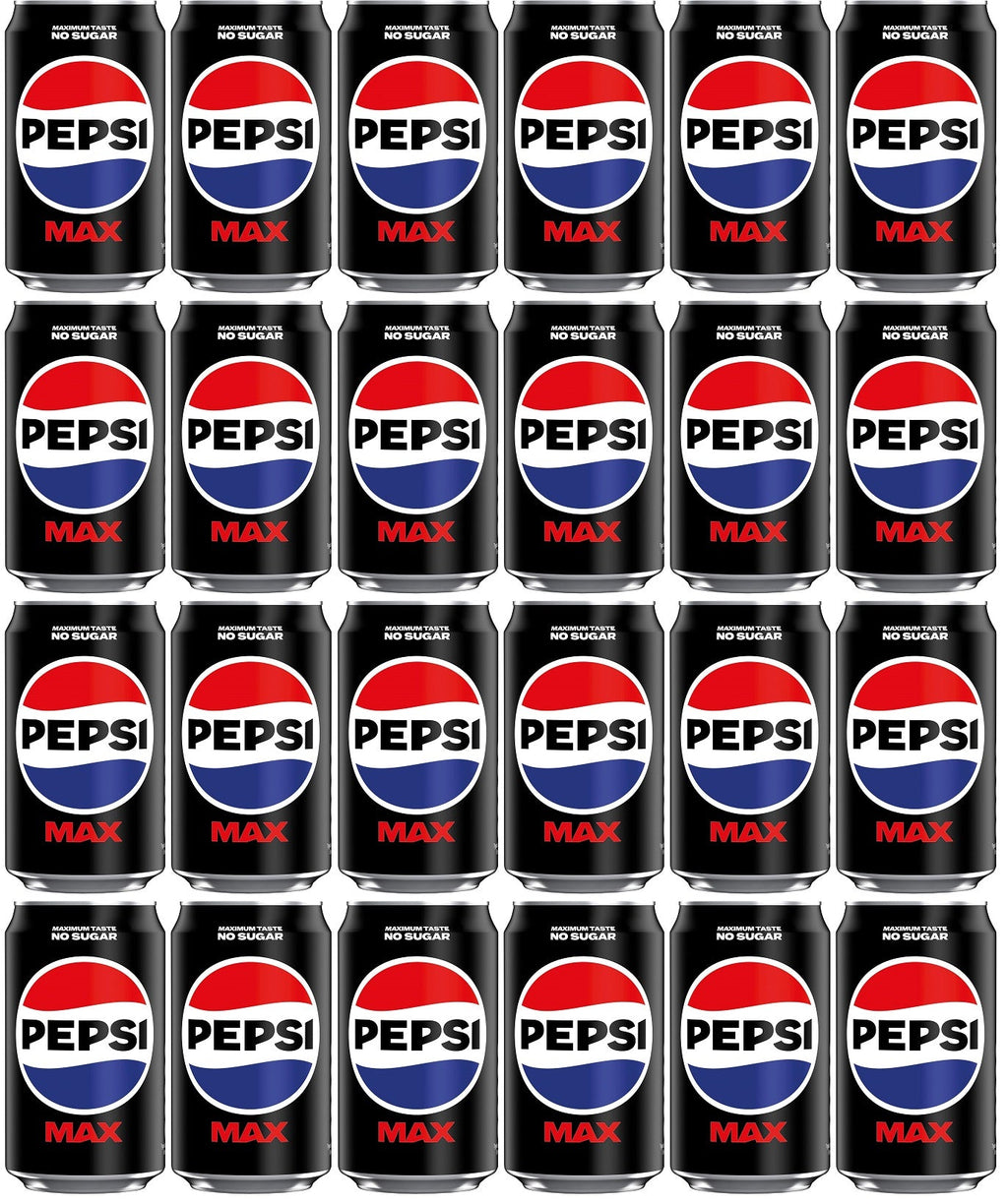 24 x Pepsi Max Can 330Ml