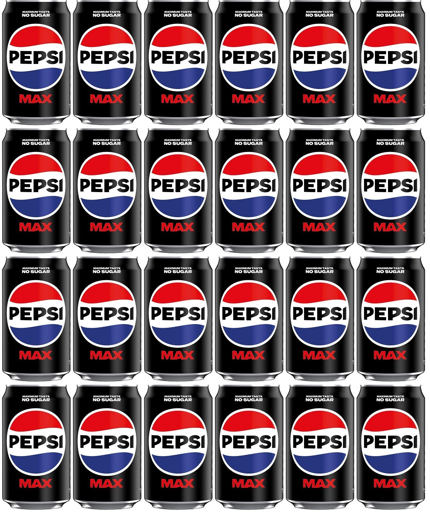 24 x Pepsi Max Can 330Ml