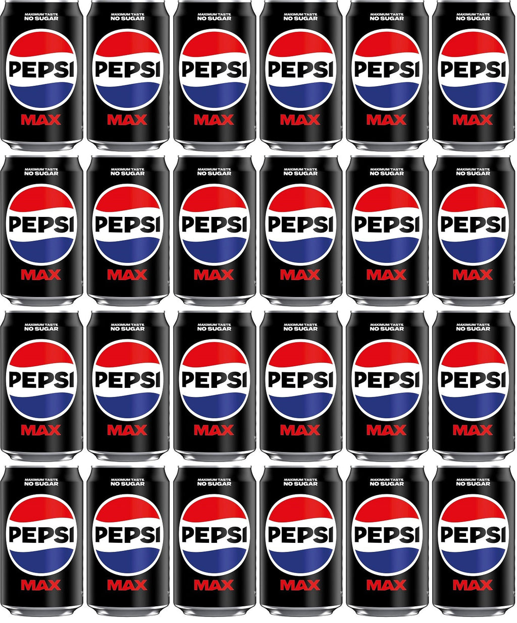 24 x Pepsi Max Can 330Ml