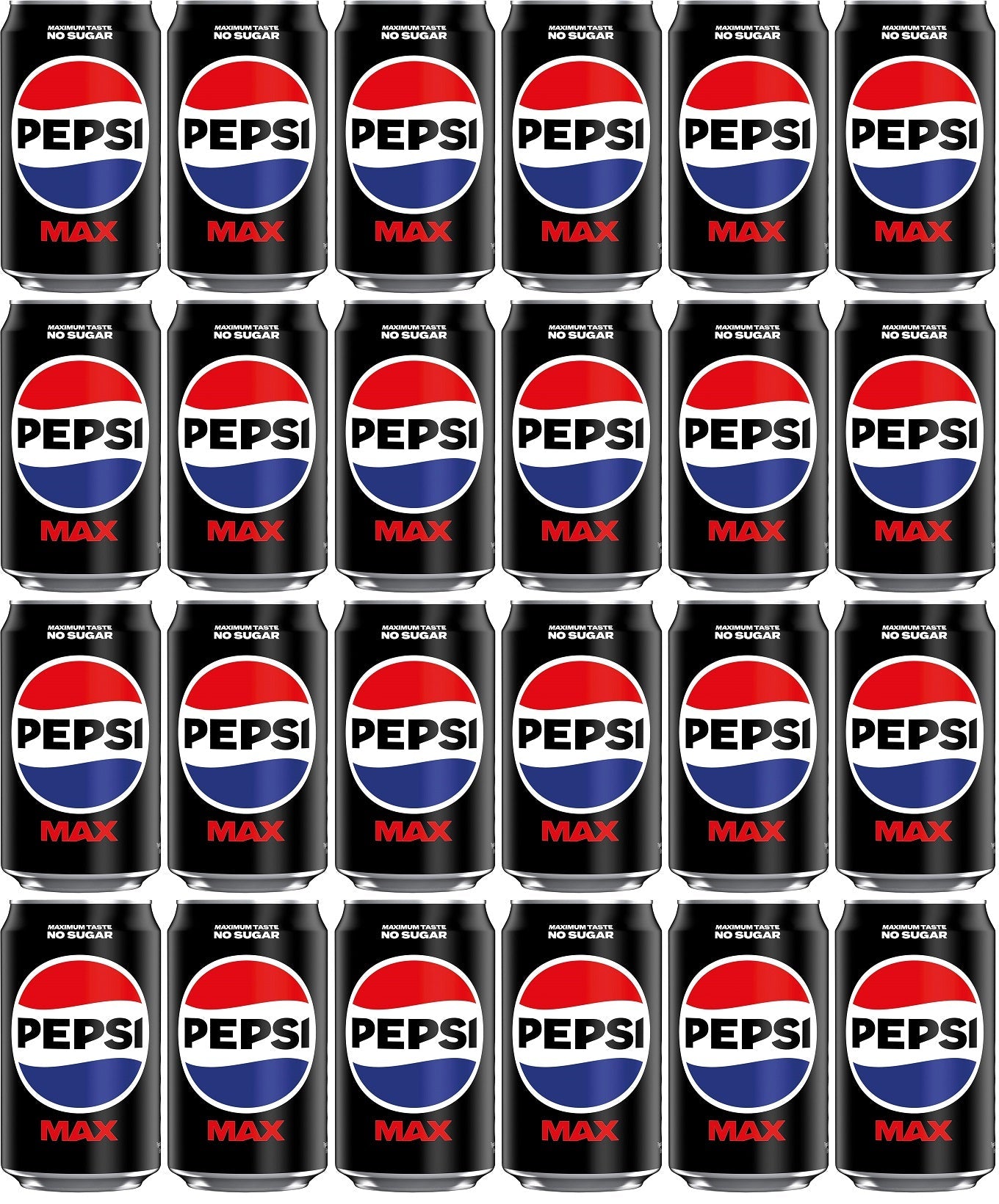 24 x Pepsi Max Can 330Ml