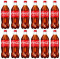 12 x Coca Cola Bottle (Coke) 1 Ltr