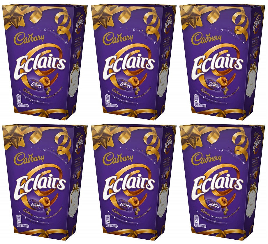 6 x Cadbury Eclairs Chocolate Carton - 300GM