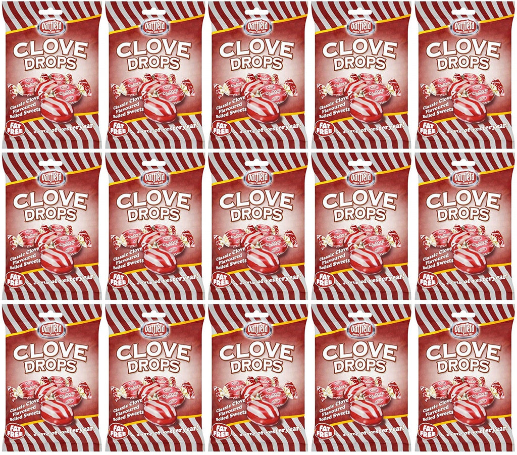 15 x Oatfield Clove Drops 150G