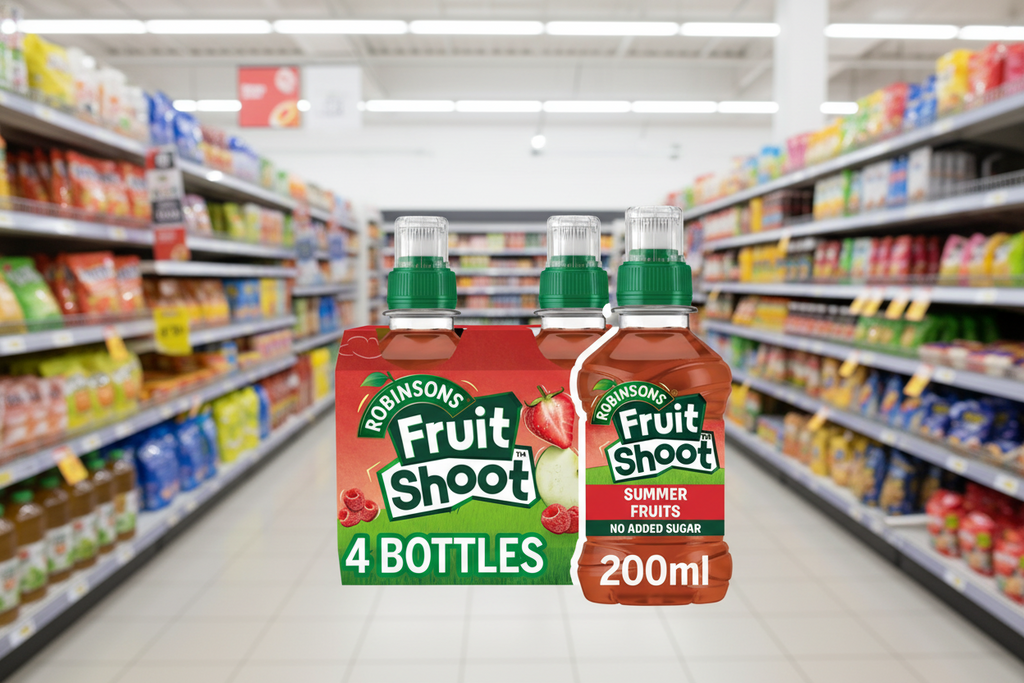 6 x Fruit Shoot 4Pk Summer Fruits 4X200M