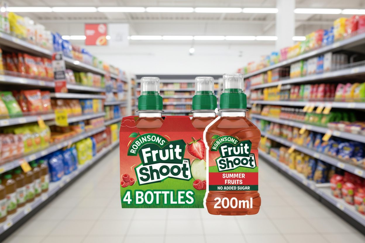 6 x Fruit Shoot 4Pk Summer Fruits 4X200M