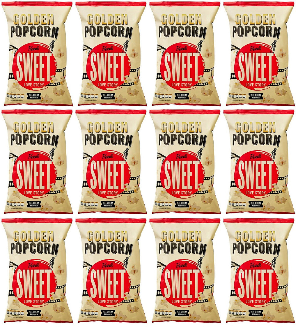 12 x Golden Popcorn Sweet - 80GM