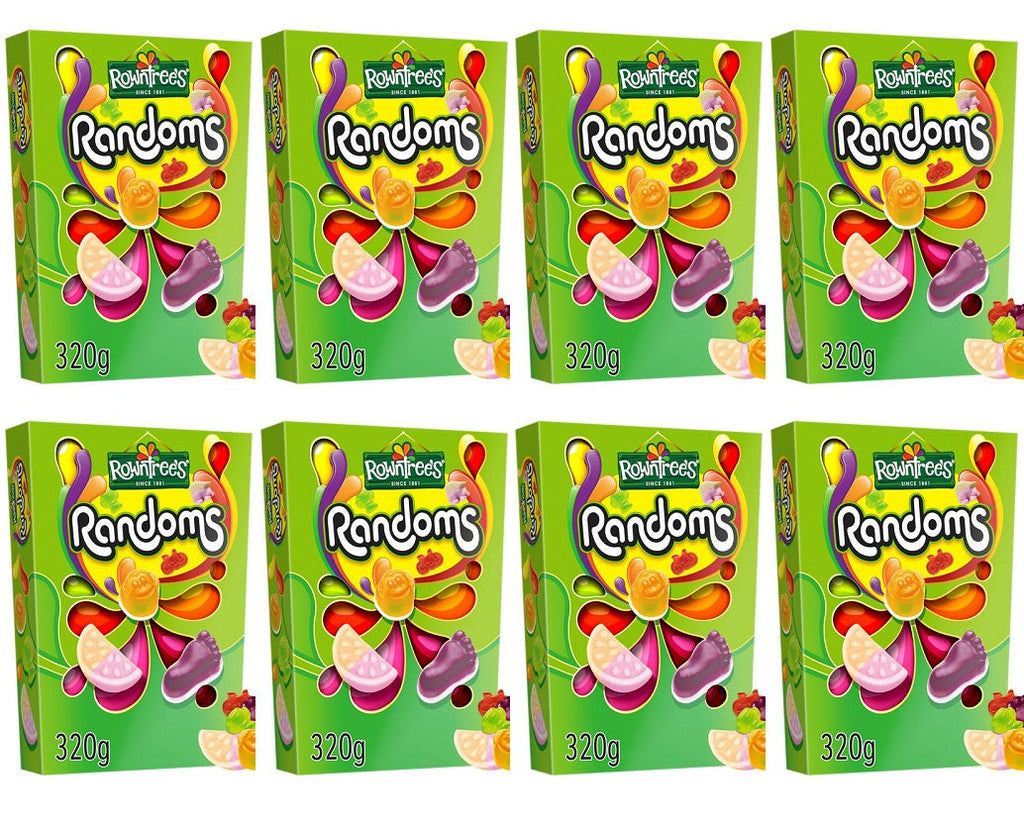 8 x Rowntrees Randoms Carton - 320GM