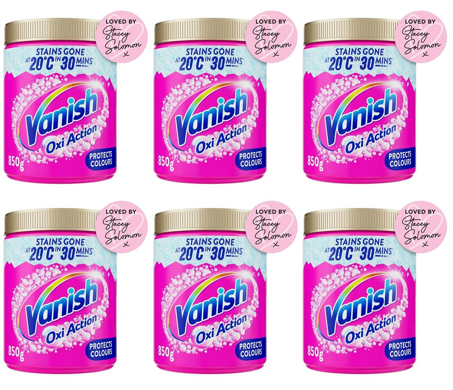 6 x Vanish Oxi Action 470g