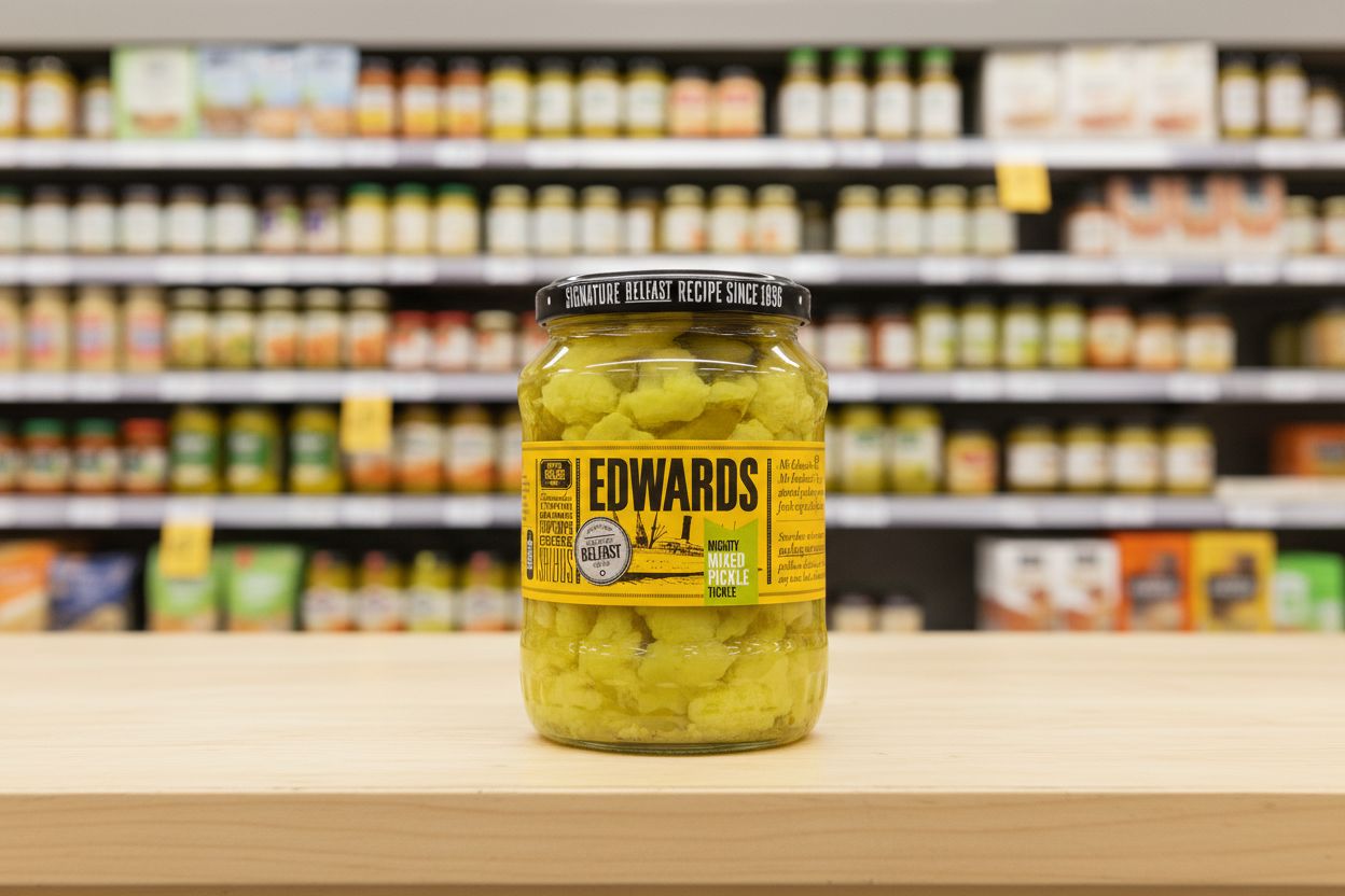 6 x Edwards Mixed Pickles 350Gm