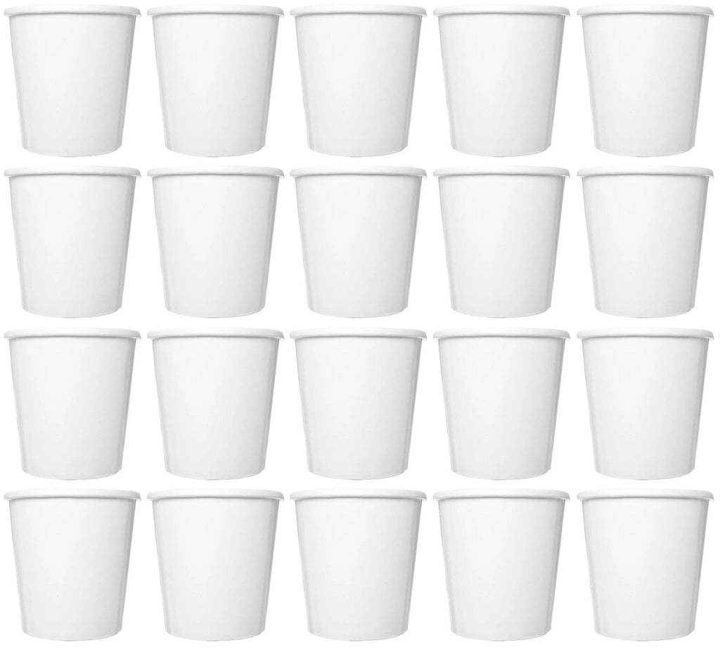 20 x Lid Paper Container Soup 8/12Oz