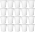 20 x Lid Paper Container Soup 8/12Oz