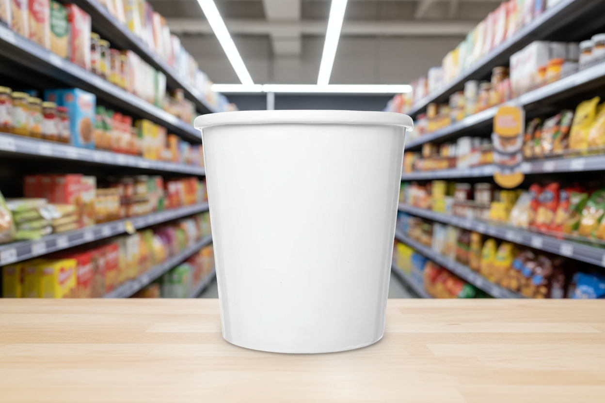 Lid Paper Soup Cont 16Oz