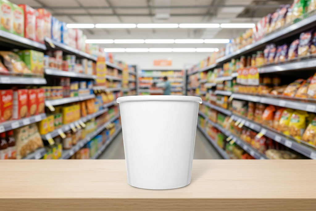 Lid Paper Soup Cont 16Oz