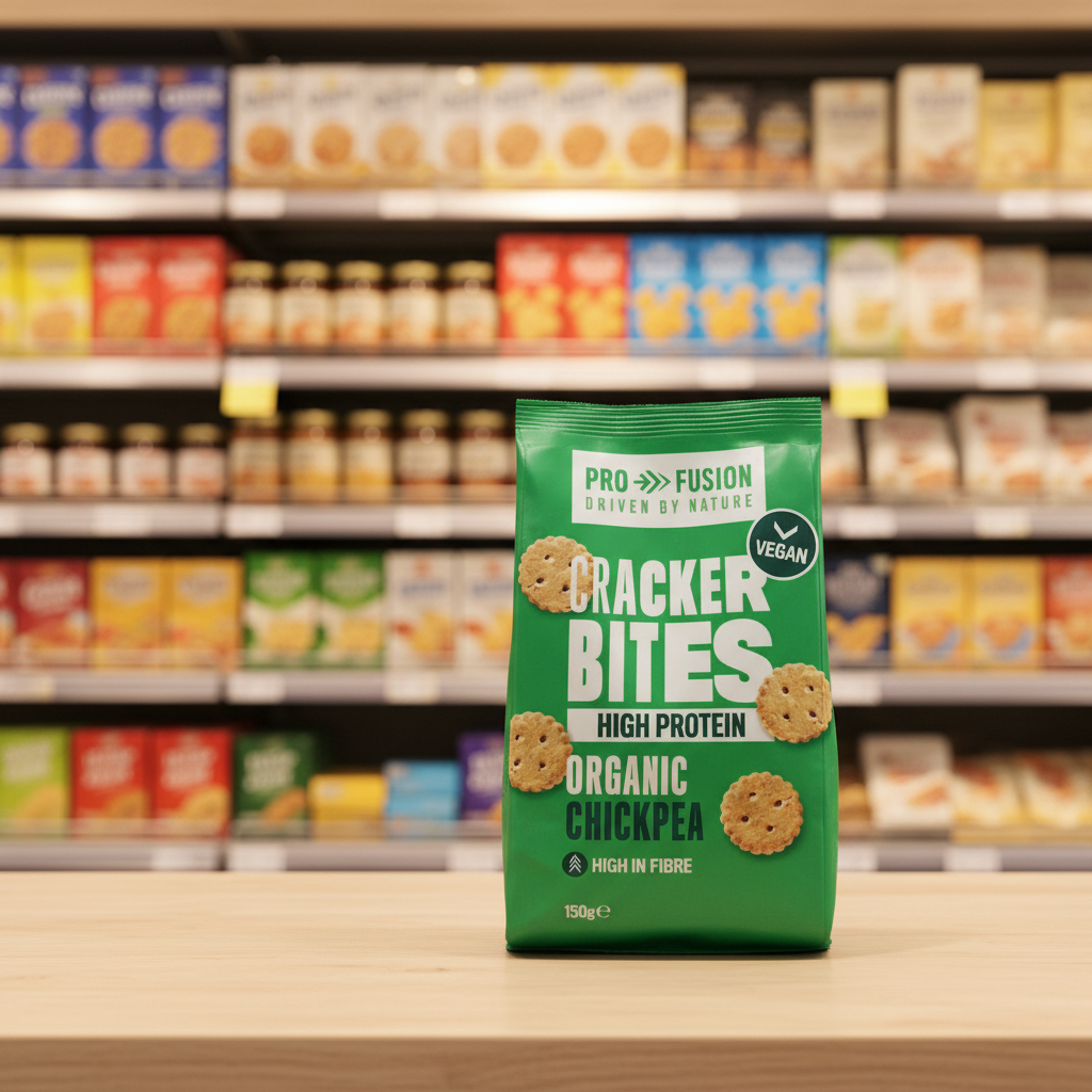 Profusion Org Chickpea Cracker Bites - 150g