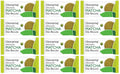 12 x Clearspring Org Oat Biscuits Matcha - 40g