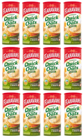 12 x Flahavans Microwavable Quick Oats Drum 500Gm
