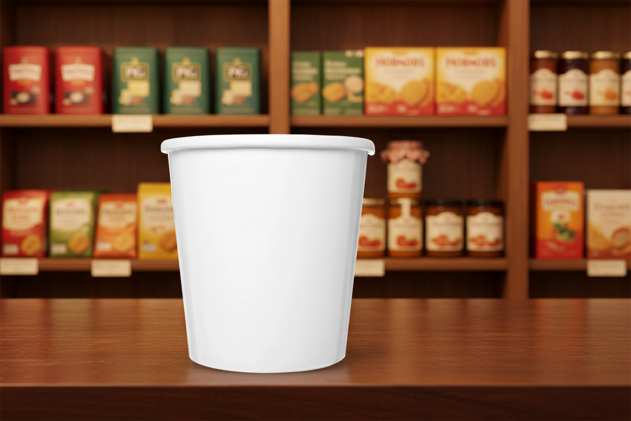 Soup Container Clear Plastic Lid 8/12O