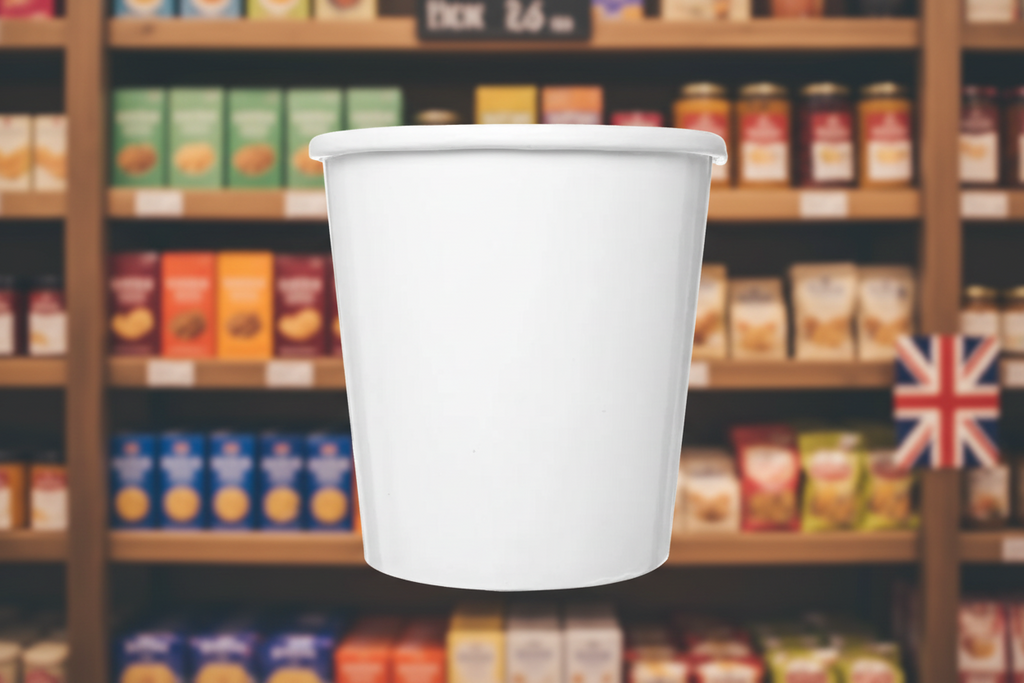 Soup Container Clear Plastic Lid 8/12O