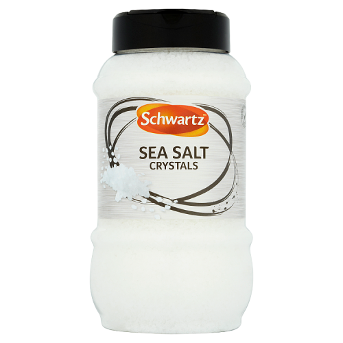 6 x Schwartz Crystals Sea Salt 820G