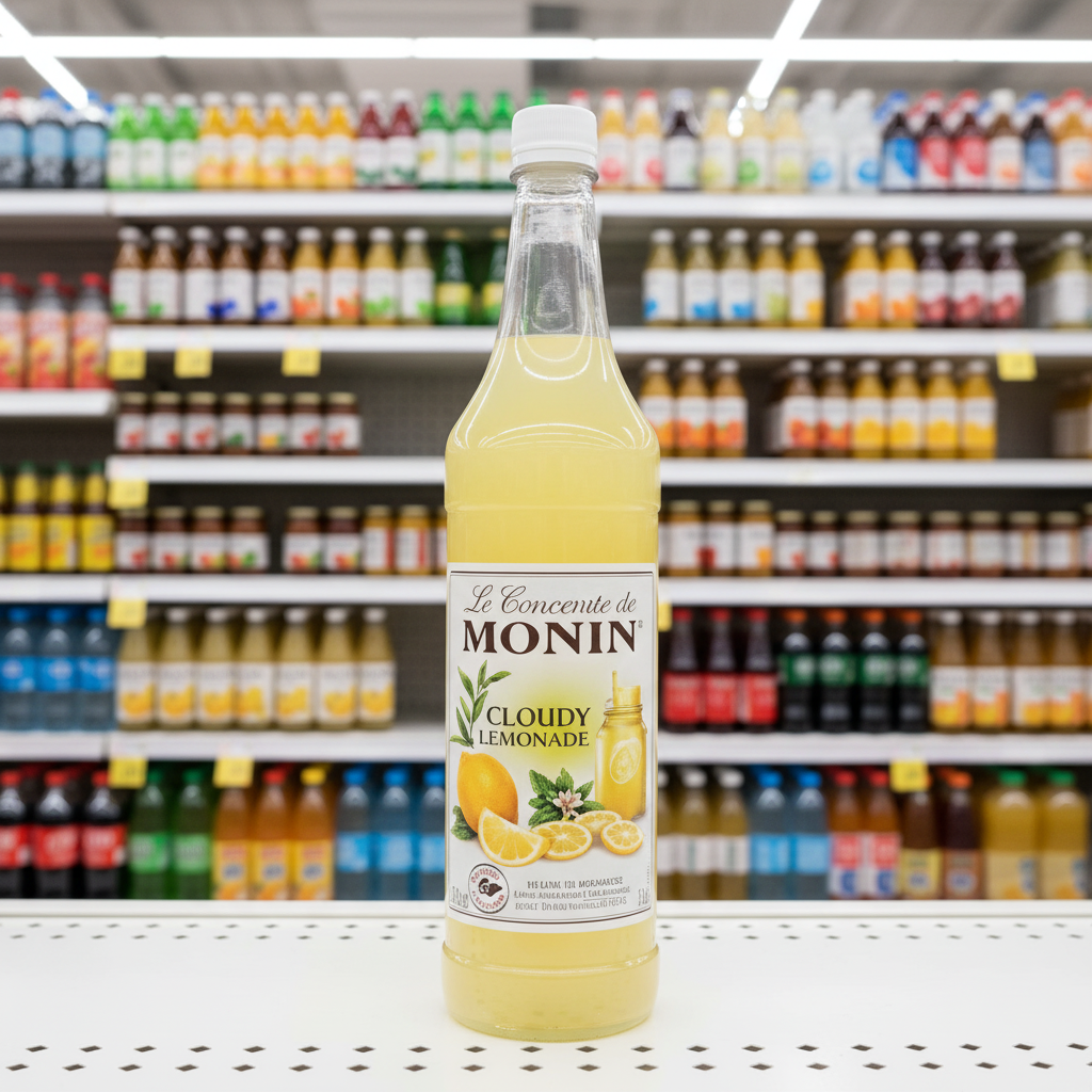 6 x Monin Cloudy Lemonade 100Cl