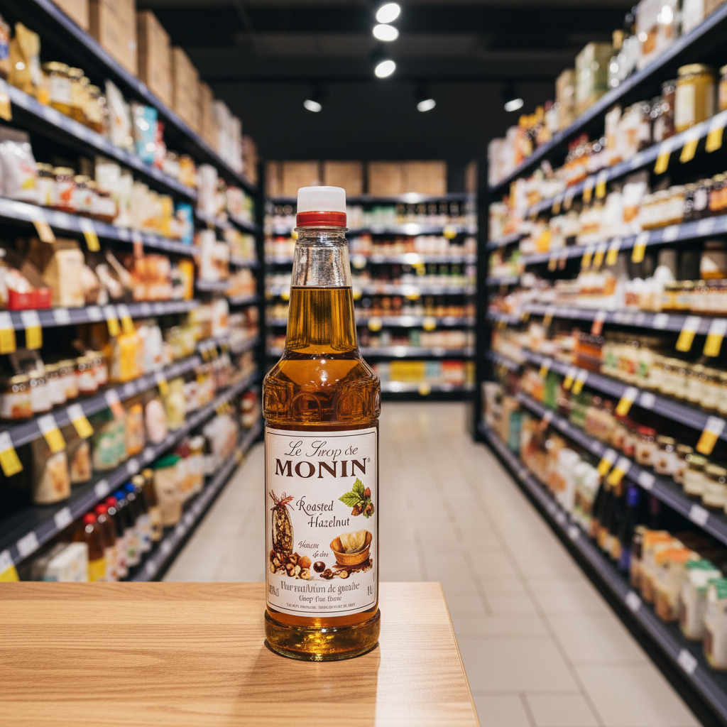 Monin Roast Hazelnut Syrup 1Lt