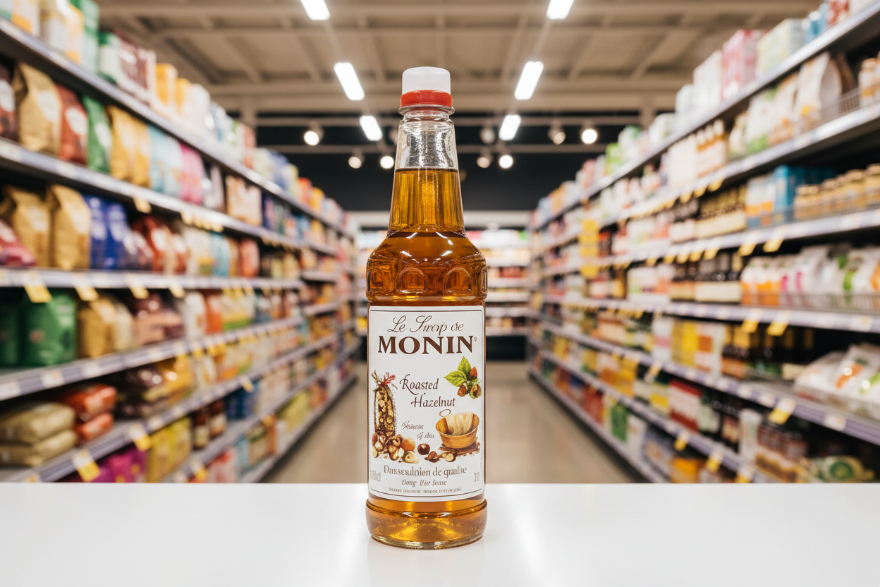Monin Roast Hazelnut Syrup 1Lt
