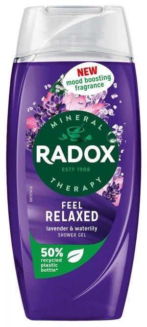 6 x Radox Mineral Therapy Body Wash Feel Relaxed 225 Ml