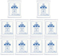 10 x Bag Counter Class 6X8