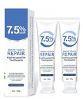7.5% Hydroxyapatite Toothpaste 2 Pack – Fluoride-Free Enamel Protection & Fresh Breath