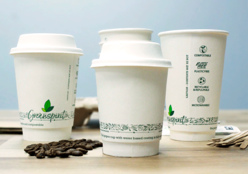 Cup Double Wall 12Oz Plastic Free
