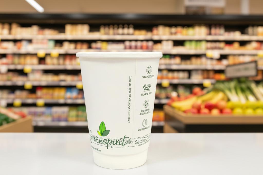 16Oz Gs Double Wall Cup Plastic Free  25X20