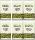 6 x Minton & Donello Organic Pumpkin Seeds - 1000g