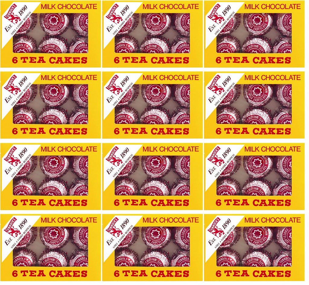 12 x Tunnock's Milk Chocolate Tea Cakes 6 X 24G
