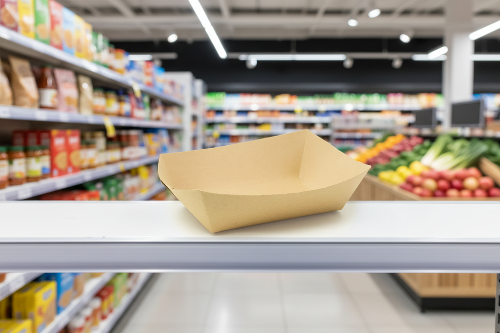 Kraft Paper Tray Small 1Lb