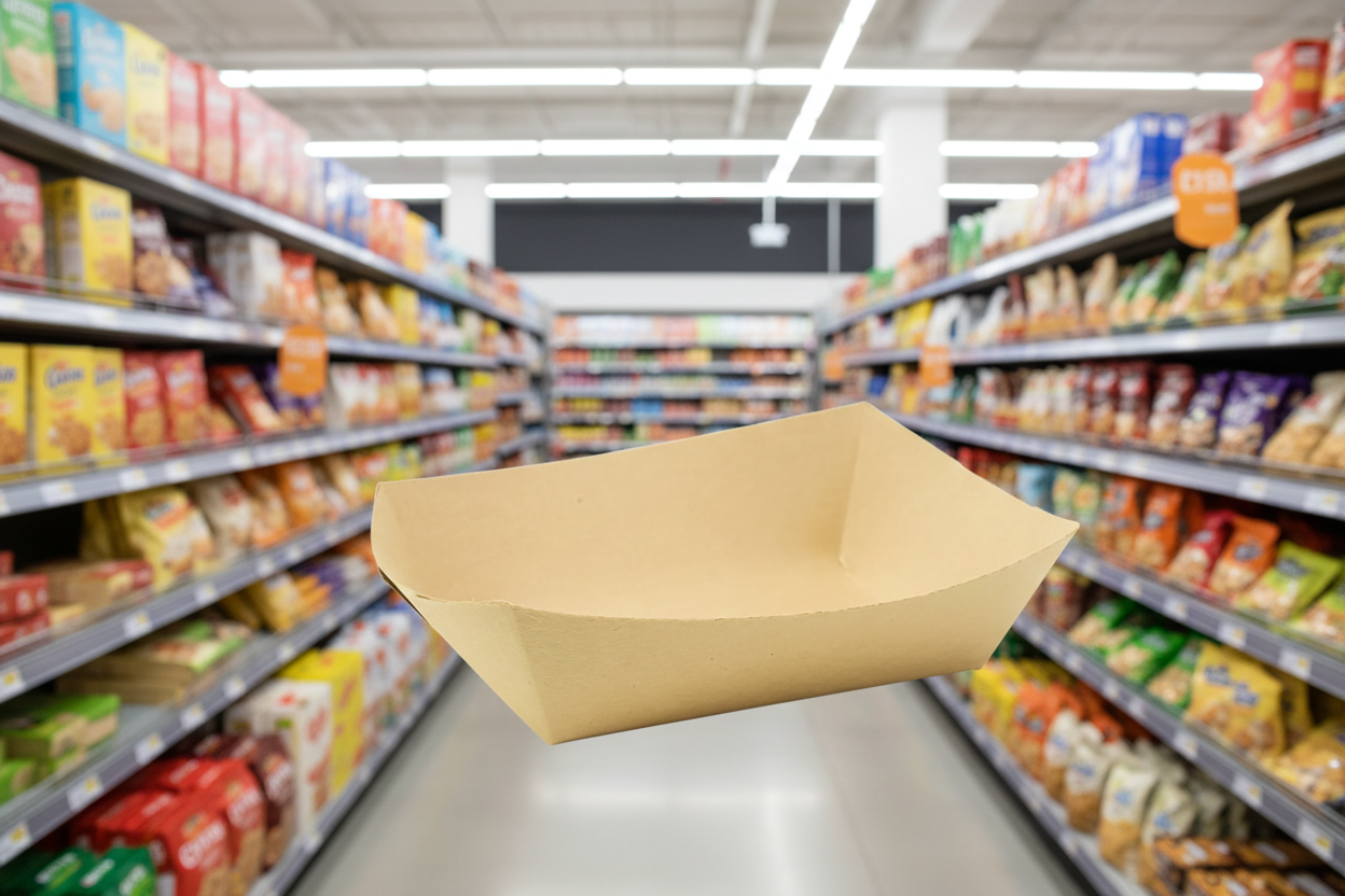 Kraft Paper Tray Small 1Lb