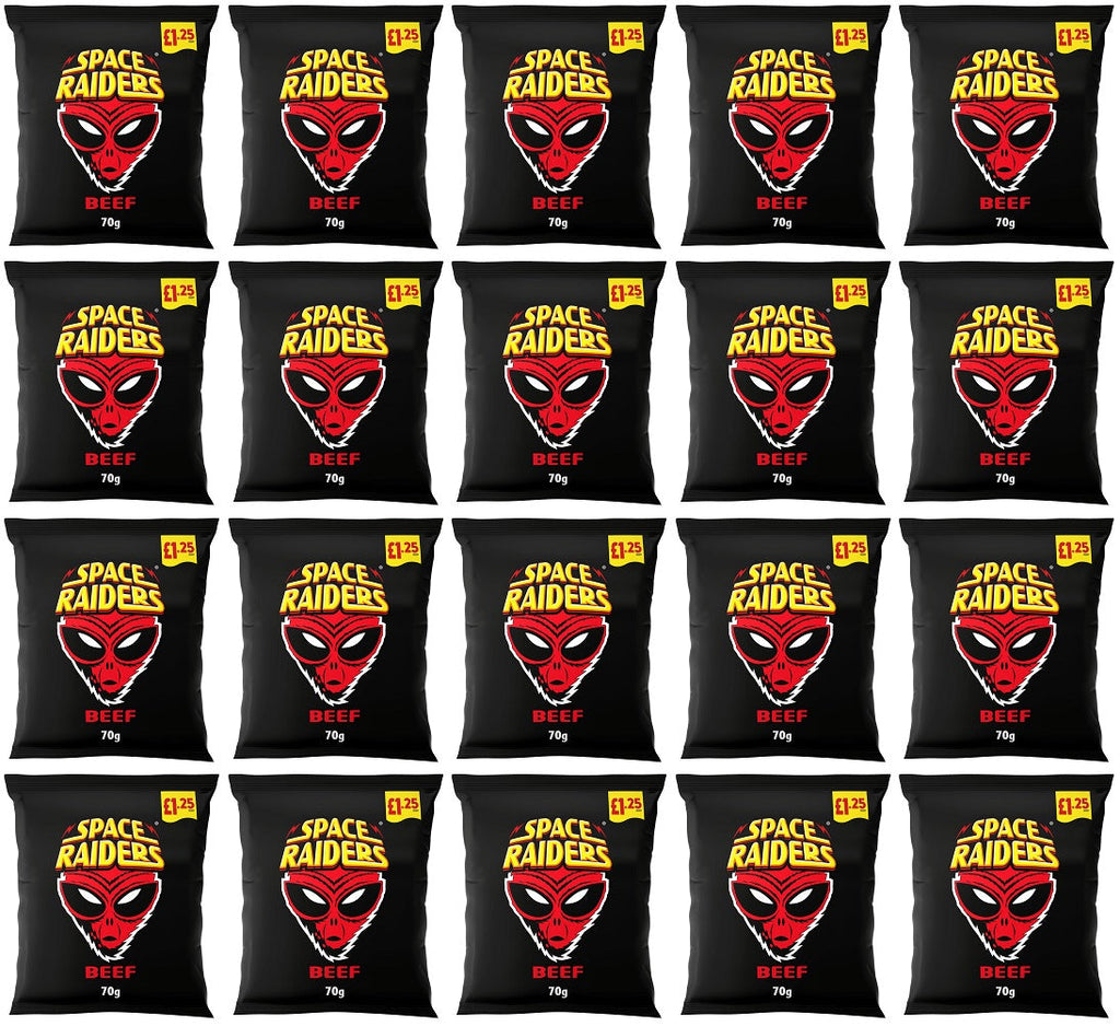 20 x Kp Space Raiders Beef - 70GM