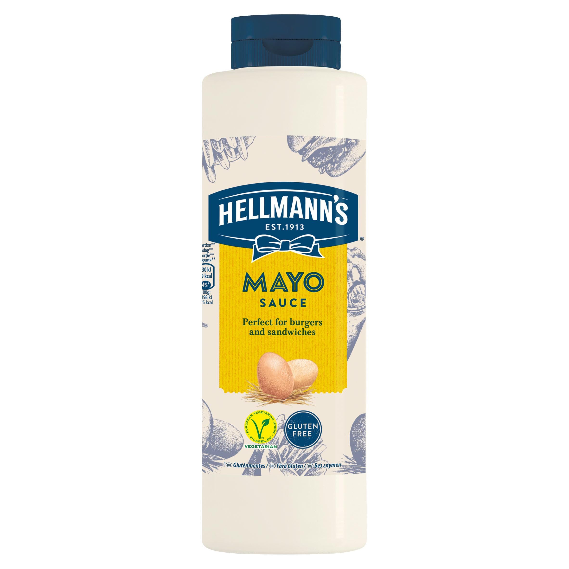 6 x Hellmann's Mayo Sauce 816G
